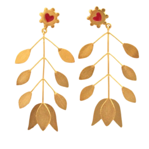 Aretes Lluvia de Amor Maxi