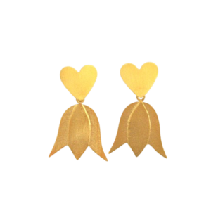 Aretes Tulipan de amor
