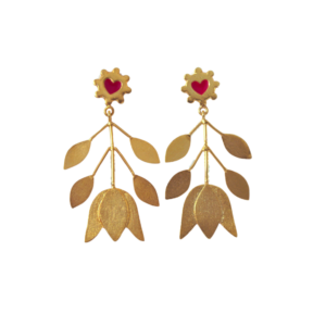 Aretes Lluvia de Amor Med